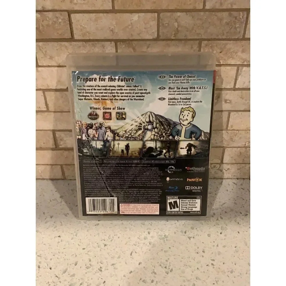 Fallout 3 on Playstation‎ 3  cib